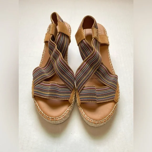 Toni Pons Tina Espadrille Wedge Sandal In Tan Suede - Picture 3 of 13